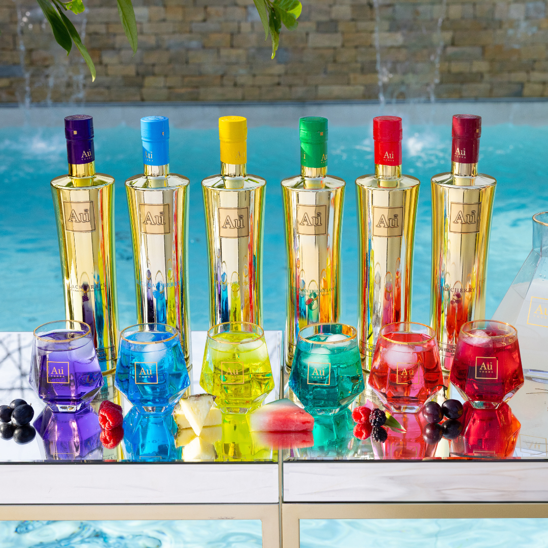 Au Vodka Full Flavour 6 Bottle Collection