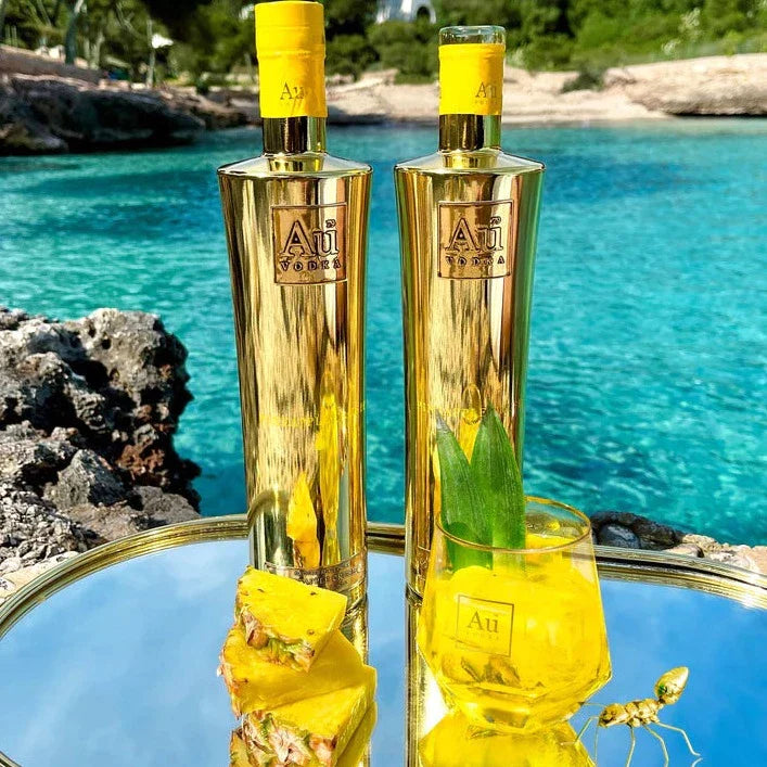 Any Au Vodka 70cl & FREE Diamond Cut Glass Bundle