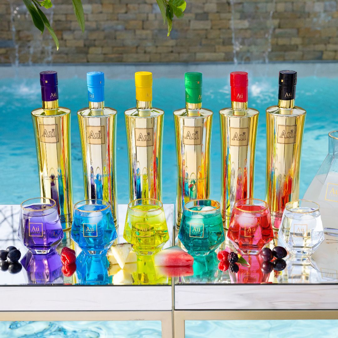 Au Vodka Full Flavour 6 Bottle Collection