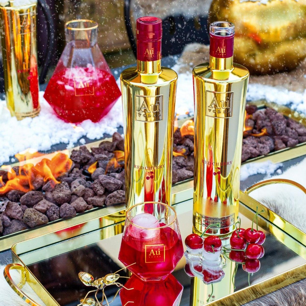 Au Vodka Red Cherry 70cl