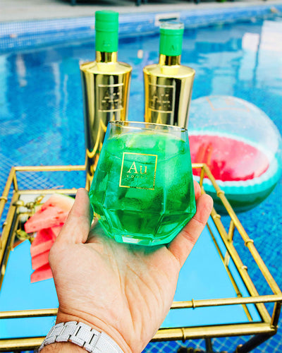 Au Vodka Green Watermelon 70cl