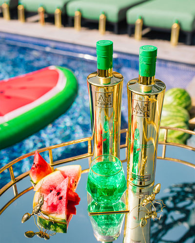 Au Vodka Green Watermelon 70cl